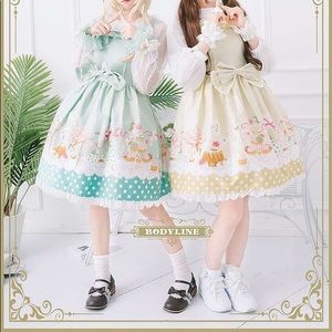 Bodyline Lolita Tea Party Dress | Yellow 🎀